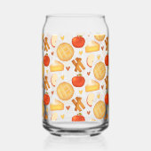 Ouderwetse appeltaart en ingrediënten blikvorm glas (Links)