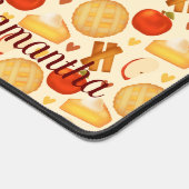 Ouderwetse appeltaart en ingrediënten bureaumat (Hoek)