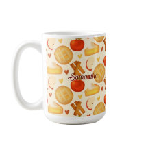 Ouderwetse appeltaart en ingrediënten