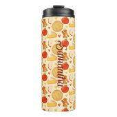 Ouderwetse appeltaart en ingrediënten thermosbeker (Voorkant)