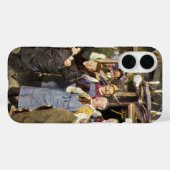 Ouderwetse bar met mensen vieren, een feest Case-Mate iPhone case (Achterkant (horizontaal))