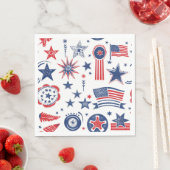 Ouderwetse BBQ Servet (Insitu)