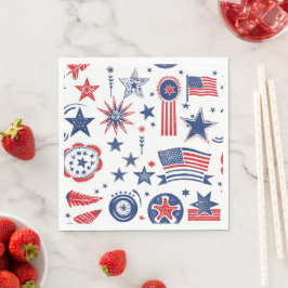 Ouderwetse BBQ Servet