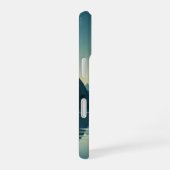 Ouderwetse bergmeer iPhone 16 hoesje (Rechterkant)
