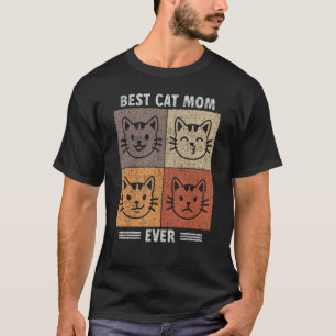 Ouderwetse Beste Kat Moeder Ooit 1 T-shirt