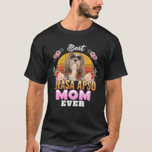 Ouderwetse Beste Lhasa Apso Moeder Ooit Moederdag T-shirt