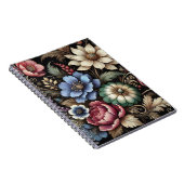 Ouderwetse Bloemen Notitieboek (Rechterzijde)