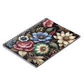 Ouderwetse Bloemen Notitieboek (Linkerzijde)