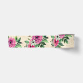 Ouderwetse Bloemen Satijnen Lint (Voorkant)