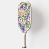 Ouderwetse bloemige pickleball-ontwerp pickleball paddle (Links)