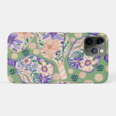 Ouderwetse bloemschildering voor pickleball Case-Mate iPhone case (Achterkant (horizontaal))