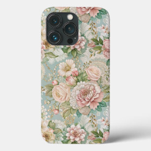 Ouderwetse botanische afbeeldingen, Meisjesachtig Case-Mate iPhone Case