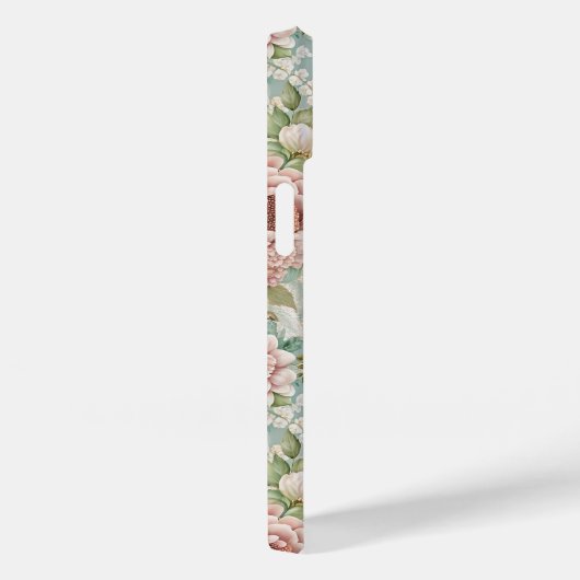 Ouderwetse botanische afbeeldingen, Meisjesachtig Case-Mate iPhone Case (Achterkant / Rechts)
