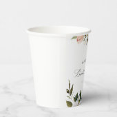 Ouderwetse botanische bloem bruidsfeestje papieren bekers (Rechts)