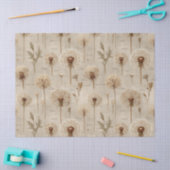 Ouderwetse botanische bloempatroon (10) tissuepapier (Craft)