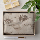 Ouderwetse botanische bloempatroon (7) tissuepapier (Geschenk)