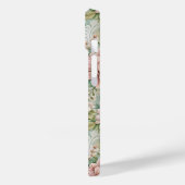 Ouderwetse botanische illustraties, Meisjesachtig Case-Mate iPhone Case (Achterkant / Links)