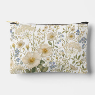 Ouderwetse botanische wilde bloemenpatroon etui