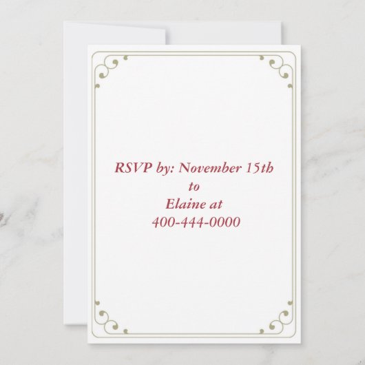 OUDERWETSE CAROLERS XMAS GALA UITNODIGING (Achterkant)