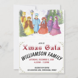 OUDERWETSE CAROLERS XMAS GALA UITNODIGING