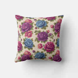 Ouderwetse Charm Botanisch Roos Accent Kussen