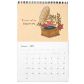 Ouderwetse Charme Retro Nostalgie Kalender (Jan 2027)