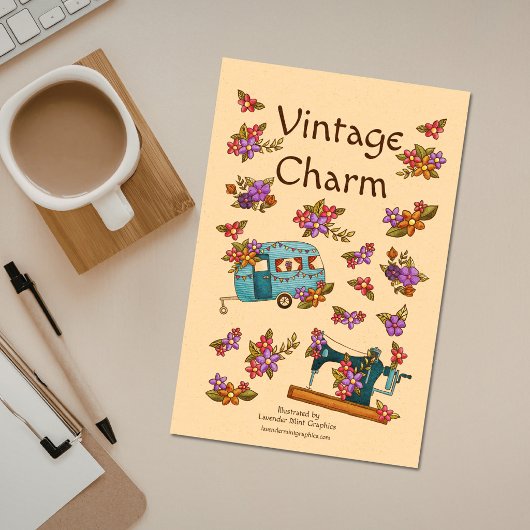 Ouderwetse Charme Retro Nostalgie Kalender