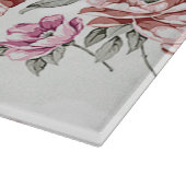Ouderwetse Chic  Vervallen Meisjesachtige Bloemen Snijplank (Hoek)