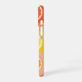 Ouderwetse citruspatroon iPhone 16 hoesje (Linkerkant)