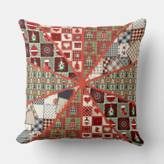 Ouderwetse Country Christmas Decor Kussen
