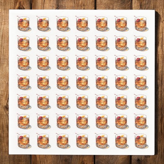 Ouderwetse drank servet