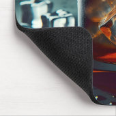 Ouderwetse Drink met ijs Muismat (Hoek)