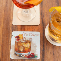Ouderwetse Drink met kersen en Sinaasappel