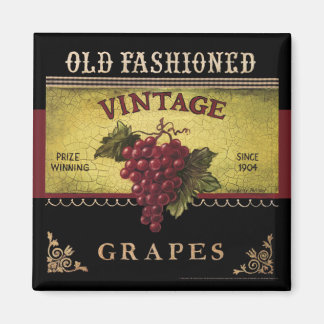 Ouderwetse druiven  magneet