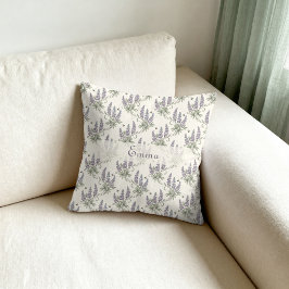 Ouderwetse Elegante Lupine & Bijen Botanisch Patro Kussen