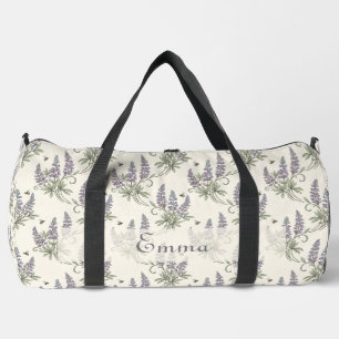 Ouderwetse Elegante Lupine & Bijen Botanisch Patro Plunjezak