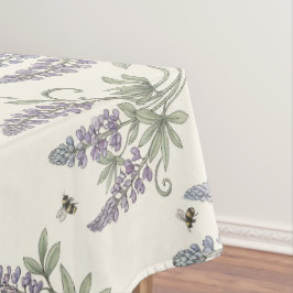 Ouderwetse Elegante Lupine & Bijen Botanisch Patro Tafelkleed