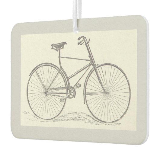 , ouderwetse fietsenweergave luchtverfrisser (Links)