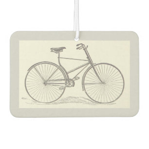 , ouderwetse fietsenweergave luchtverfrisser