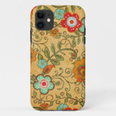 ouderwetse Floral Case-Mate iPhone Case (Achterkant)