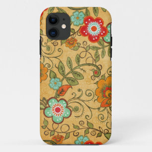 ouderwetse Floral Case-Mate iPhone Case