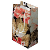 ouderwetse Floral Klein Cadeauzakje (Achterkant Gekanteld)