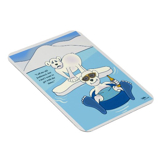 Ouderwetse fotomagneet magneet (Rechterzijde)