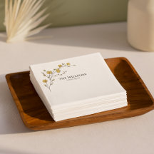 Ouderwetse Gele Bloemen Rustieke Bruiloft