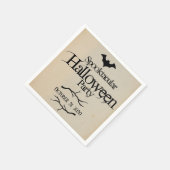 Ouderwetse Griezelspektakel Dolle Volwassenen Hall Servet (Hoek)