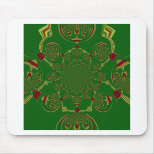 Ouderwetse groen muismat