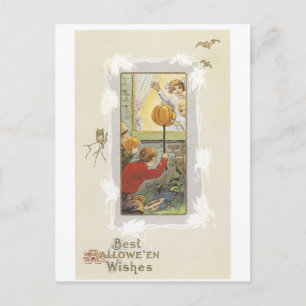 ouderwetse Halloween Briefkaart