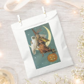 ouderwetse Halloween, heks met Owl Bedankzakje (Geknipt)