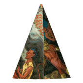 ouderwetse halloween, pomkin & duivels feesthoedjes (Achterkant)