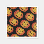 ouderwetse halloween, pompoen (jack-o'-lantaarn) servet (Voorkant)